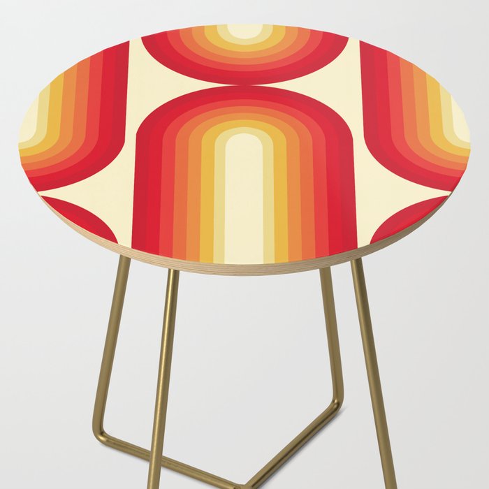 70s Retro Sun Side Table Gallery Image 2
