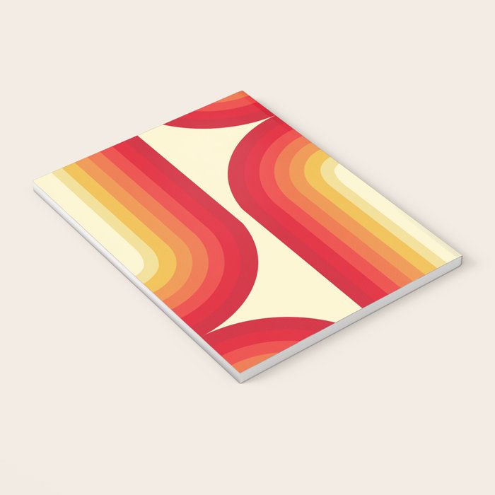 70s Retro Sun Notebook Gallery Image 3