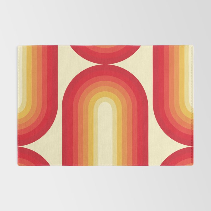 70s Retro Sun Rug Gallery Image 2