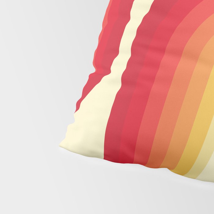 70s Retro Sun Pillow Sham Gallery Image 4