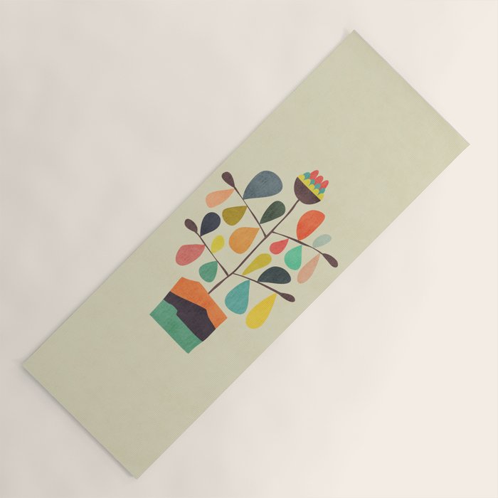 Potted Plant 4 Yoga Mat Gallery Image 1