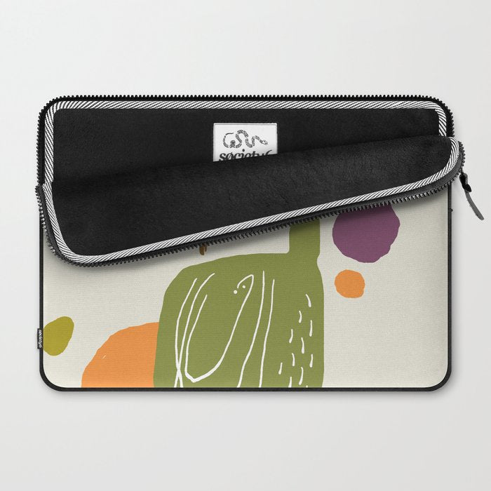 Quirky Brolga Laptop Sleeve Gallery Image 2