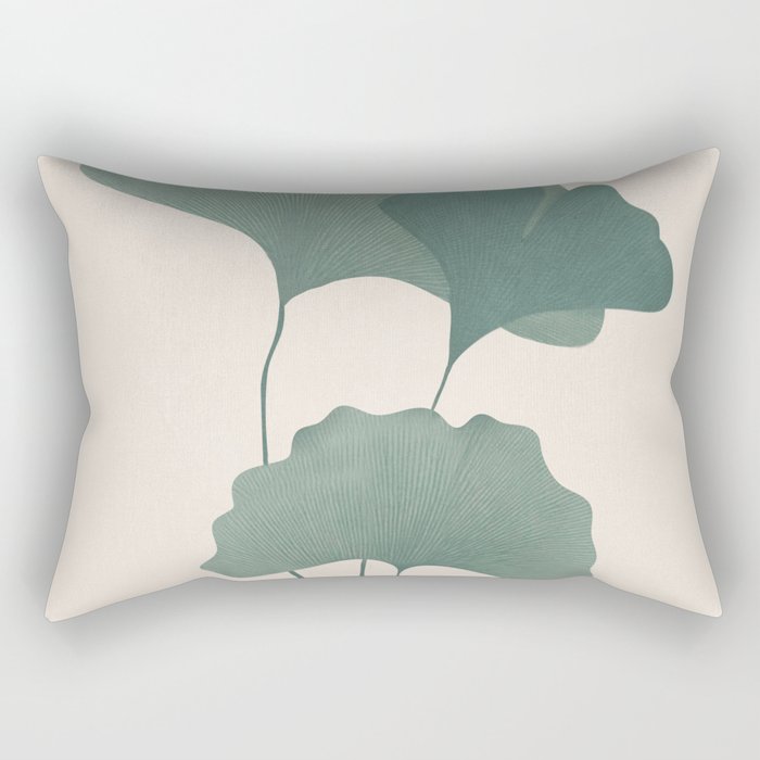 Ginkgo Leaves Rectangular Pillow Gallery Image 2