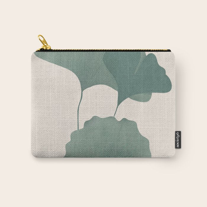 Ginkgo Leaves Carry All Pouch Gallery Image 1