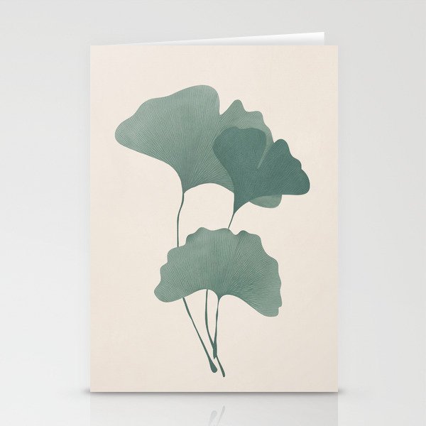 Ginkgo Leaves Stationery Card Gallery Image 2