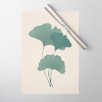 Ginkgo Leaves Wrapping Paper Gallery Image 1