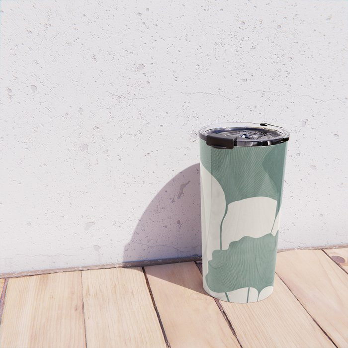 Ginkgo Leaves Travel Mug Gallery Image 4