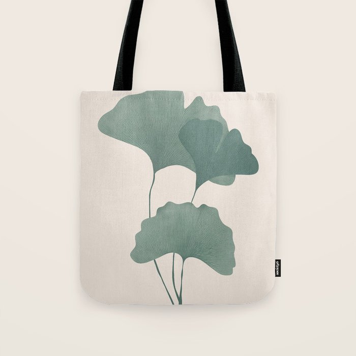 Ginkgo Leaves Tote Bag Gallery Image 1
