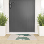 Ginkgo Leaves Welcome Mat Gallery Image 3
