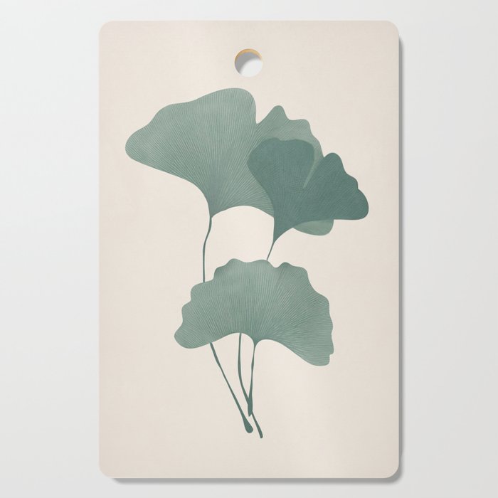 Ginkgo Leaves Cutting Board Gallery Image 1