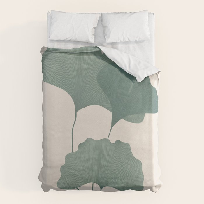 Ginkgo Leaves Duvet Cover Gallery Image 1