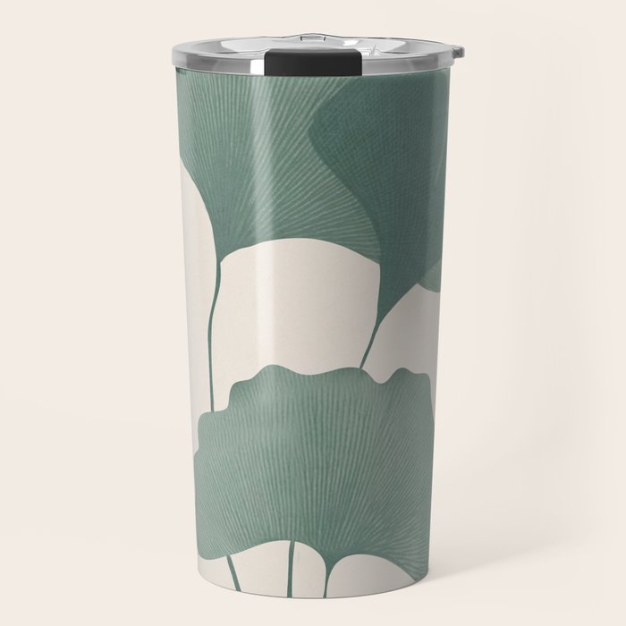 Ginkgo Leaves Travel Mug Gallery Image 1