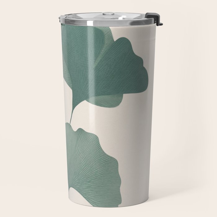 Ginkgo Leaves Travel Mug Gallery Image 2