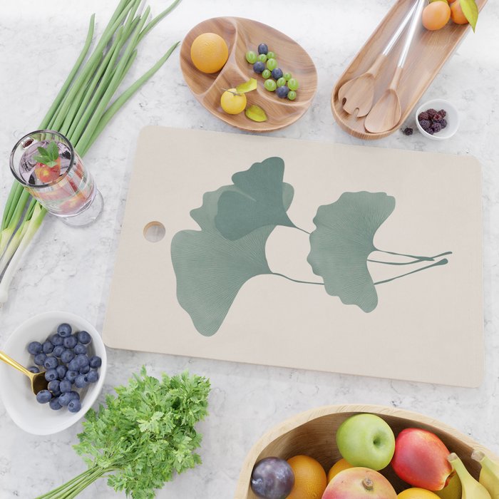 Ginkgo Leaves Cutting Board Gallery Image 2