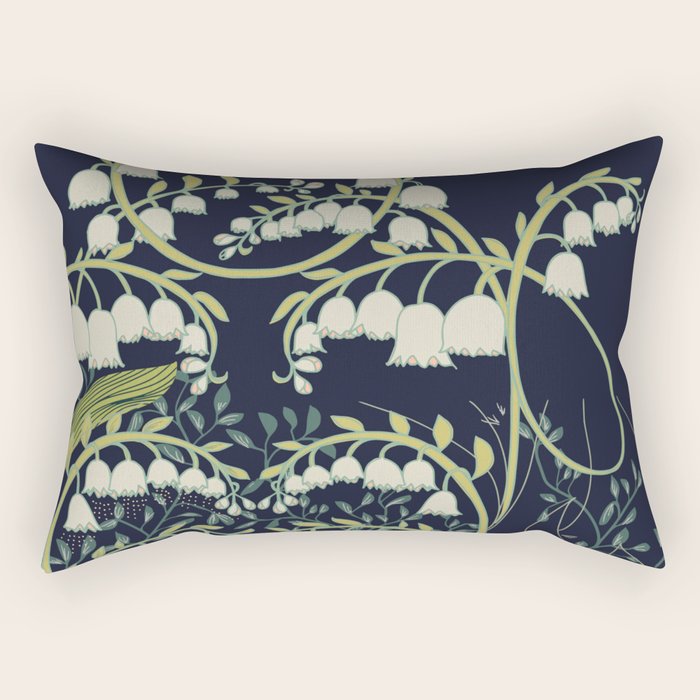 Gallery of Victorian Art London Rectangular Pillow Gallery Image 1