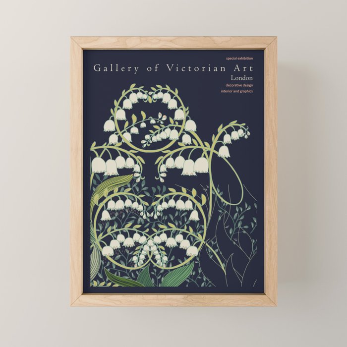 Gallery of Victorian Art London Mini Art Print Gallery Image 1