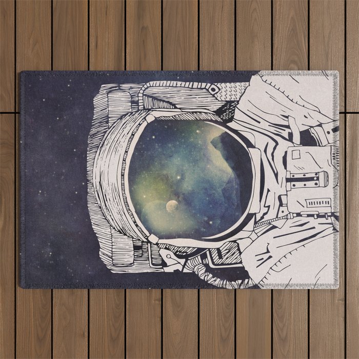 Dreaming Of Space Outdoor Rug Gallery Image 1
