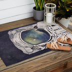 Dreaming Of Space Outdoor Rug Gallery Image 2