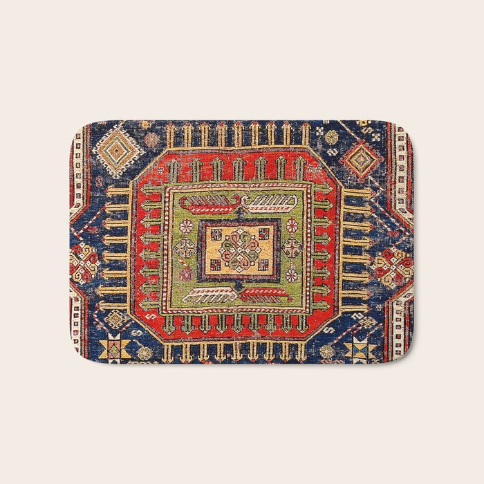 Kuba Sumakh East Caucasus Rug Print Bath Mat Gallery Image 1