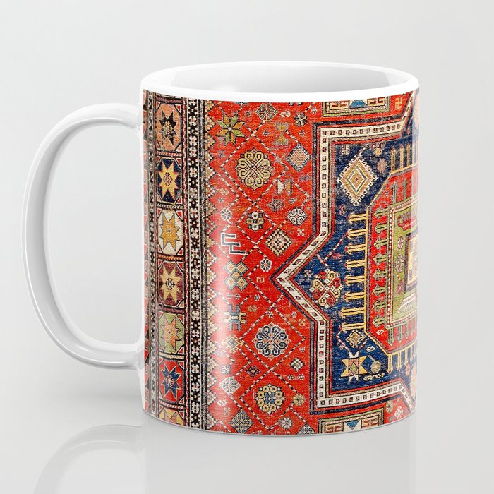 Kuba Sumakh East Caucasus Rug Print Coffee Mug Gallery Image 3