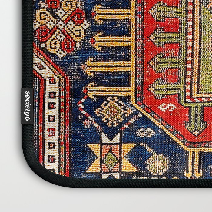 Kuba Sumakh East Caucasus Rug Print Laptop Sleeve Gallery Image 3