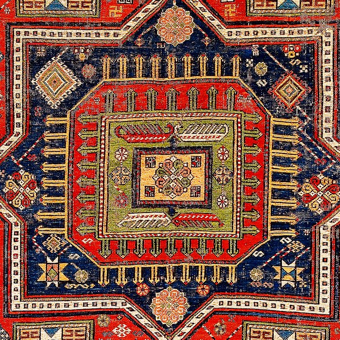 Kuba Sumakh East Caucasus Rug Print Coffee Mug Gallery Image 2