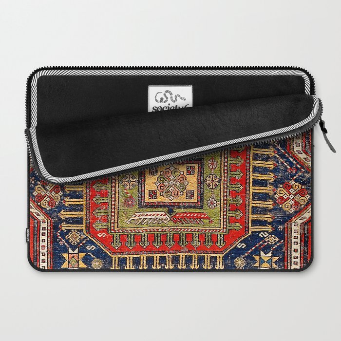 Kuba Sumakh East Caucasus Rug Print Laptop Sleeve Gallery Image 2