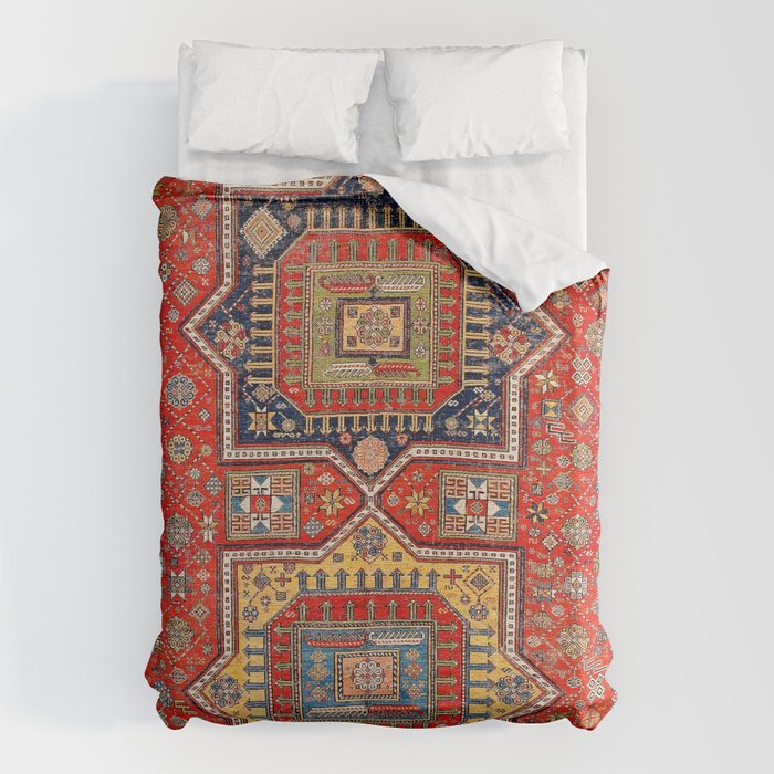 Kuba Sumakh East Caucasus Rug Print Duvet Cover Gallery Image 6