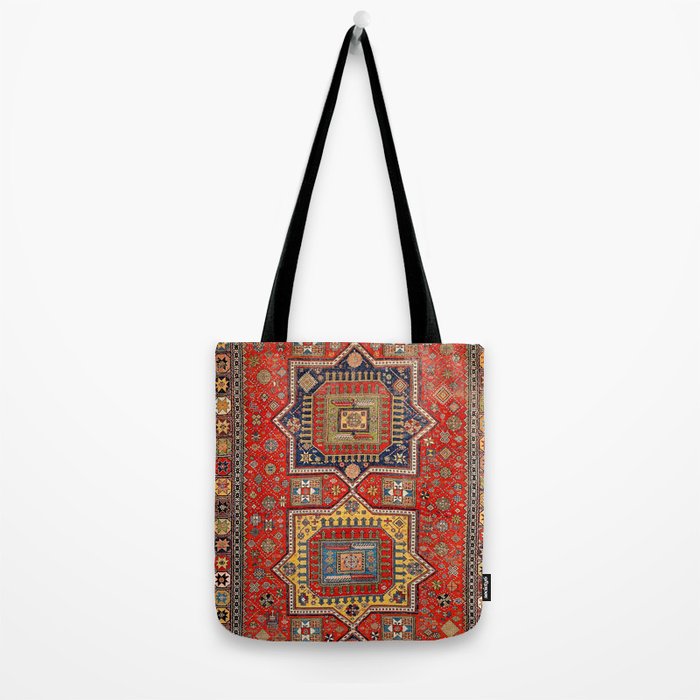 Kuba Sumakh East Caucasus Rug Print Tote Bag Gallery Image 2