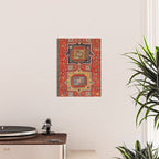 Kuba Sumakh East Caucasus Rug Print Poster Gallery Image 2