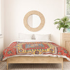 Kuba Sumakh East Caucasus Rug Print Duvet Cover Gallery Image 3