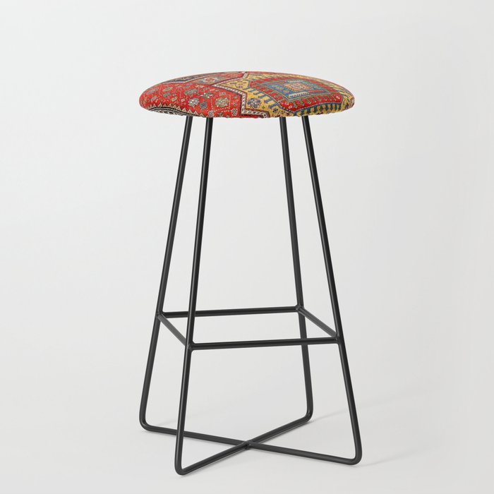 Kuba Sumakh East Caucasus Rug Print Stool Gallery Image 1