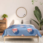 BALLS Volleyball - pattern Comforter Gallery Image 3