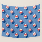 BALLS Volleyball - pattern Wall Tapestry Gallery Image 4