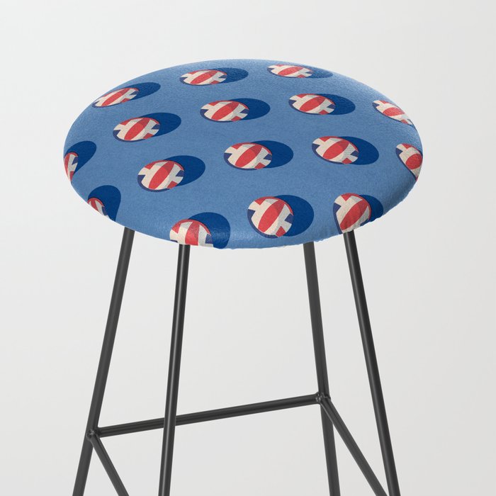 BALLS Volleyball - pattern Stool Gallery Image 2