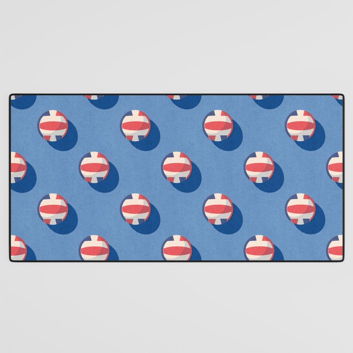 BALLS Volleyball - pattern Desk Mat Gallery Image 3