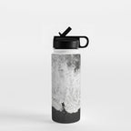 Surfer and Shore - Aerial Ocean Fine Art Print Water Bottle Gallery Image 1