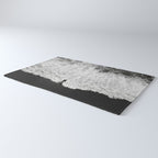 Surfer and Shore - Aerial Ocean Fine Art Print Rug Gallery Image 3