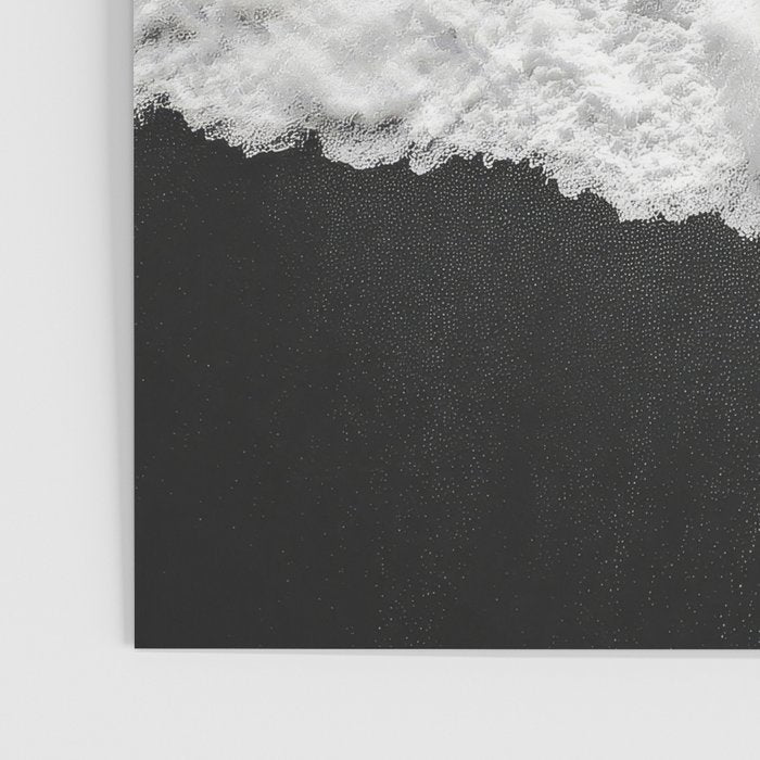 Surfer and Shore - Aerial Ocean Fine Art Print Poster Gallery Image 3