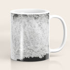 Surfer and Shore - Aerial Ocean Fine Art Print Coffee Mug Gallery Image 1