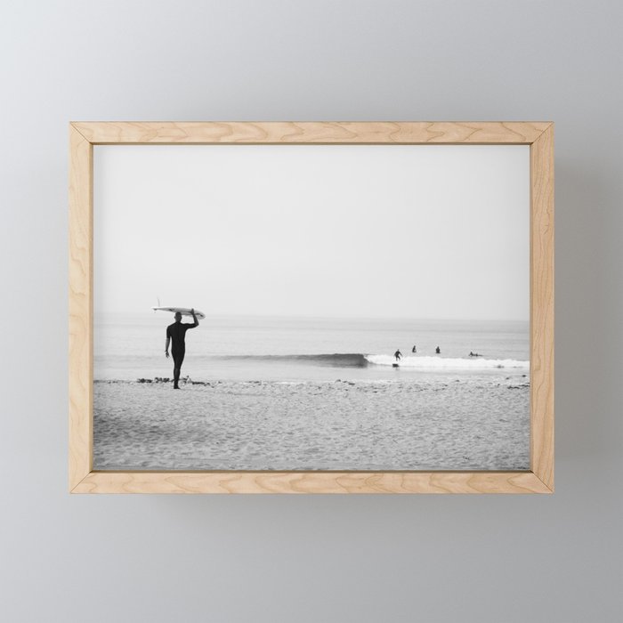 Surf Malibu Mini Art Print Gallery Image 1