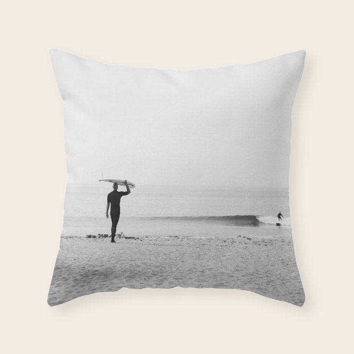 Surf Malibu Throw Pillow Gallery Image 1