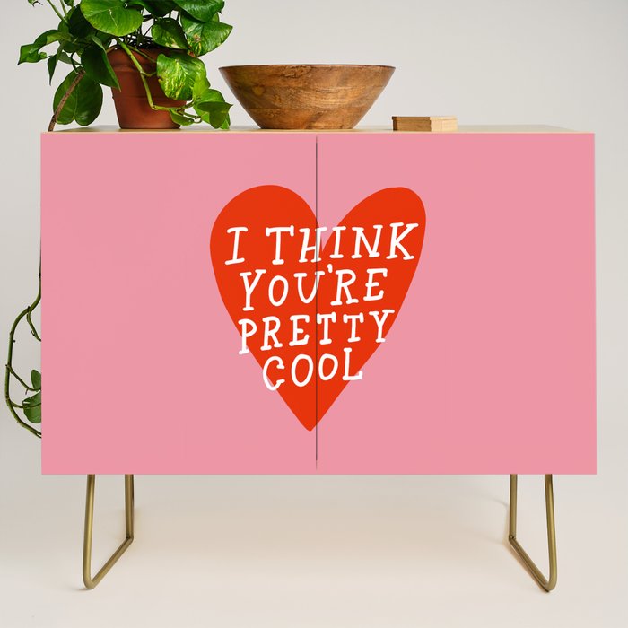 You're Pretty Cool Credenza Gallery Image 1