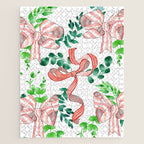 Whimsical Cheerful Bows Plants II Jigsaw Puzzle Gallery Image 1