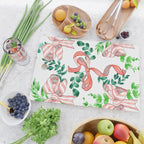 Whimsical Cheerful Bows Plants II Cutting Board Gallery Image 2