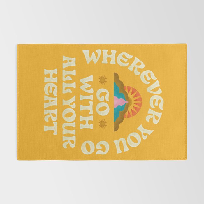Go With All Your Heart Rug Gallery Image 2