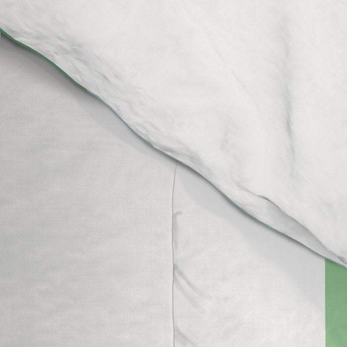 Retro Tonal Green Spring Check Pattern Comforter Gallery Image 4