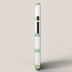 Retro Tonal Green Spring Check Pattern iPhone Case Gallery Image 2