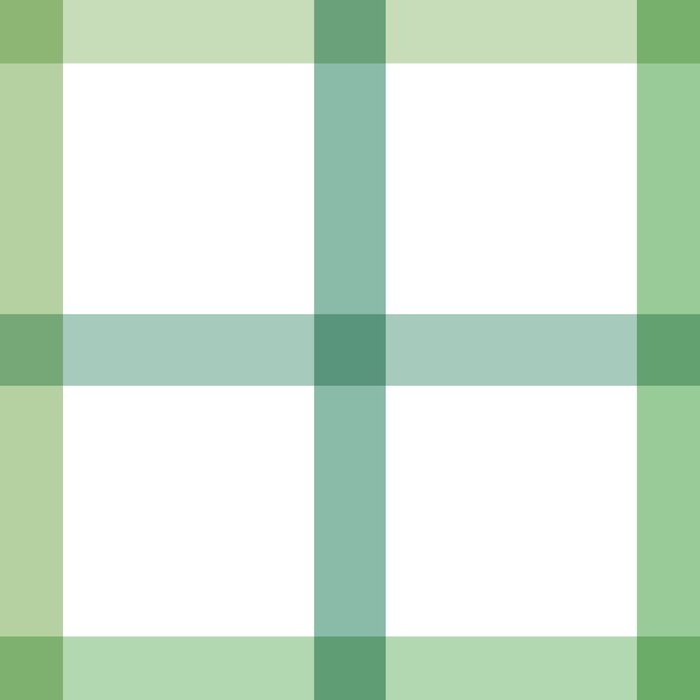 Retro Tonal Green Spring Check Pattern Coffee Mug Gallery Image 2