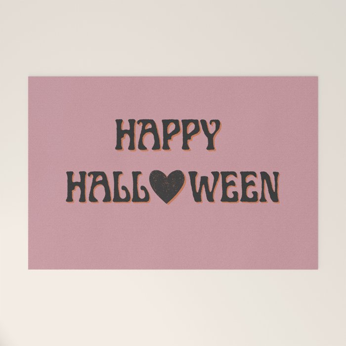 Happy Heart-o-ween Welcome Mat Gallery Image 1